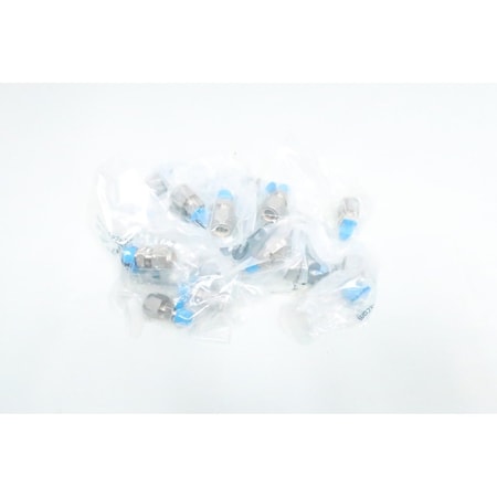 Ssp Duolok Box Of 20 Connector 3/8In 1/8In Stainless Tube NPT Pipe Adapter ISSD6MC2